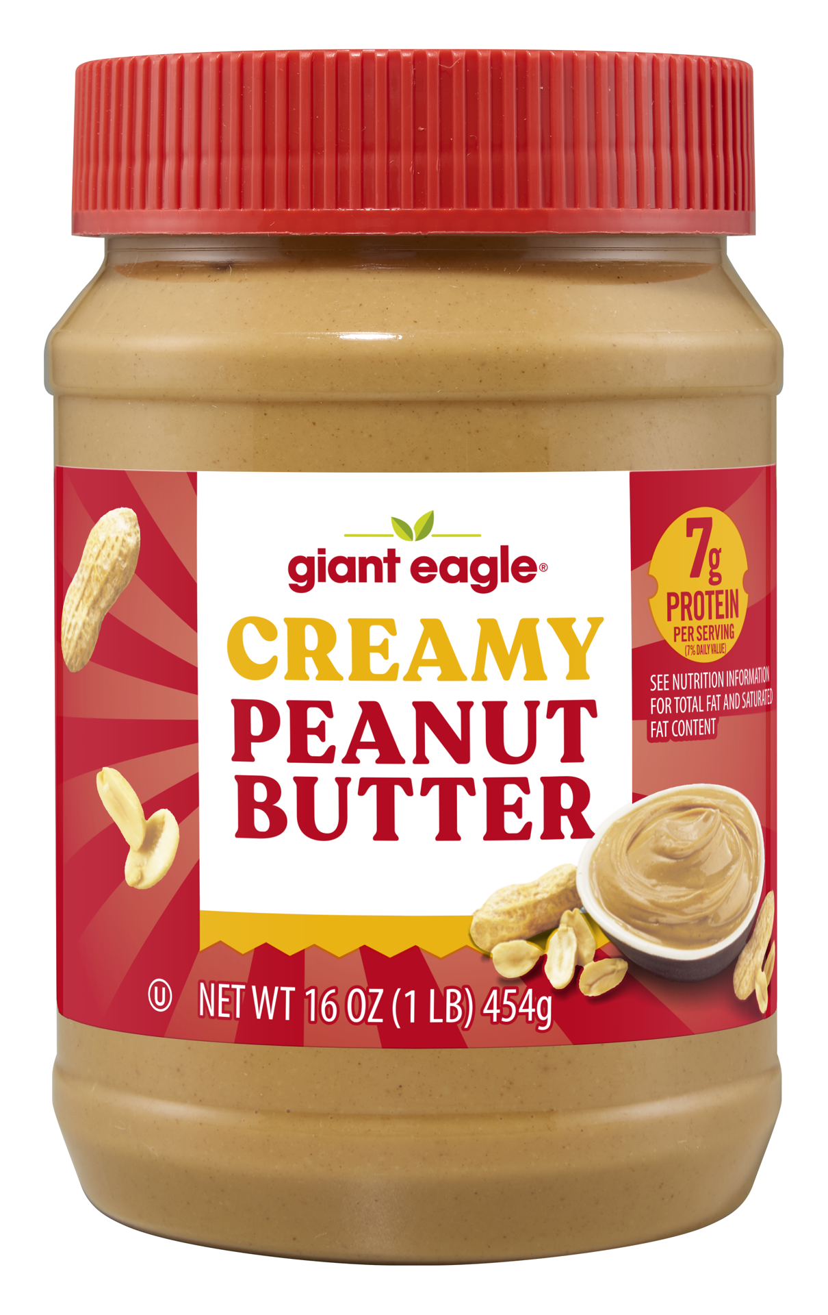 slide 1 of 1, Ge Creamy Peanut Butter, 16 oz