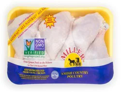 Miller's Poultry Bone-In Fresh Chicken Thighs