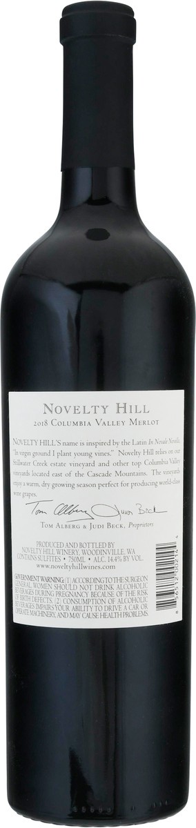 slide 4 of 9, Novelty Hill Merlot, Columbia Valley, 750 ml