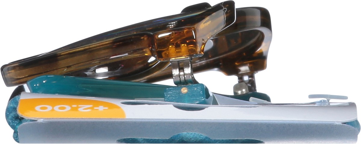 slide 6 of 11, Foster Grant Coloread +2.00 Bryn Reading Glasses 1 ea, 1 ct