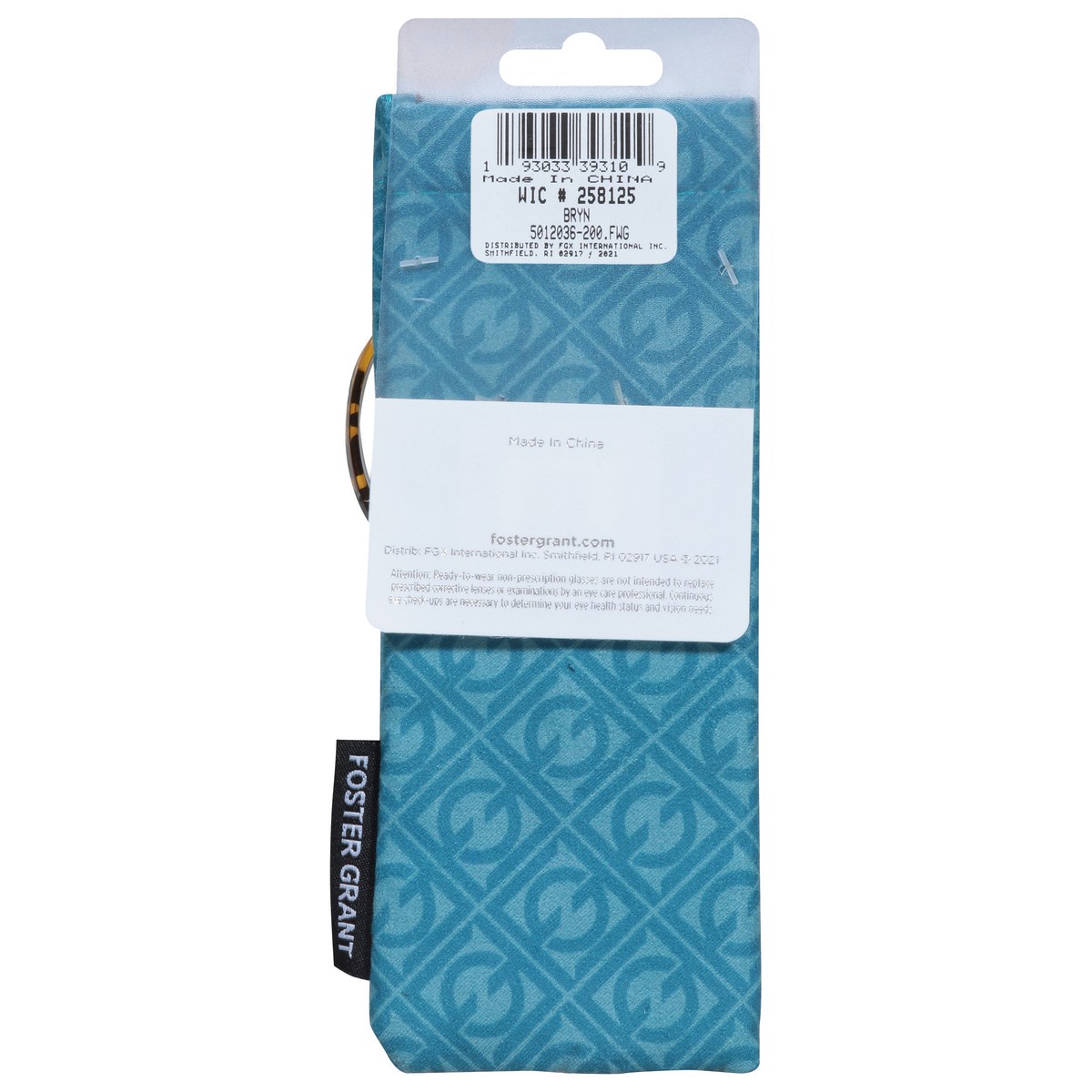 slide 5 of 11, Foster Grant Coloread +2.00 Bryn Reading Glasses 1 ea, 1 ct