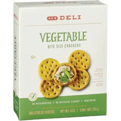 H-E-B Deli Bite Size Vegetable Crackers