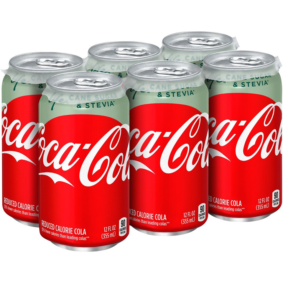 slide 2 of 6, Coca-Cola Life Reduced Calorie Cola - 12 oz, 12 oz