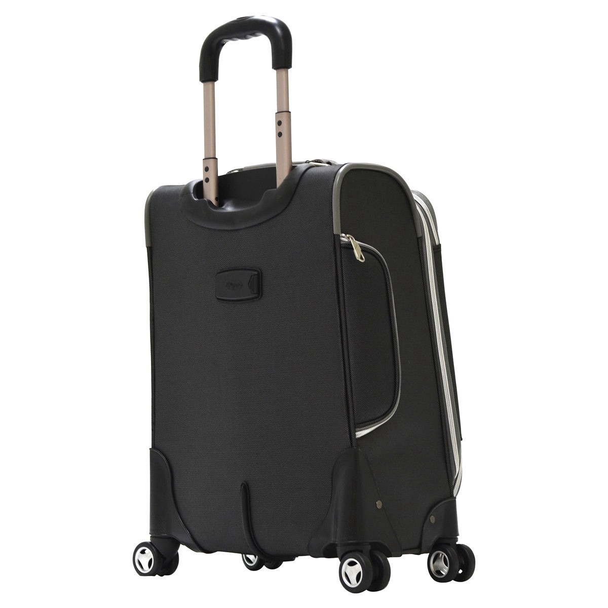 slide 15 of 21, Olympia Tuscany 21-Inch Spinner Carry-On - Black, 14 in x 8 in x 21 in