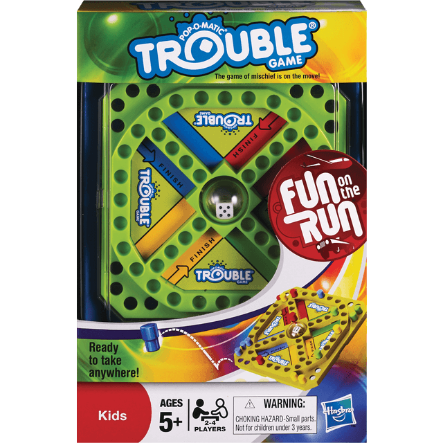 slide 1 of 1, Hasbro Trouble Travel Game, 1 ct