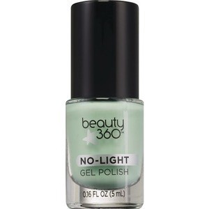 slide 1 of 1, Beauty 360 No Light Gel Polish, Sea Foam, 0.16 oz