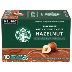 Starbucks Hazelnut Kcup Pods - 10 ct