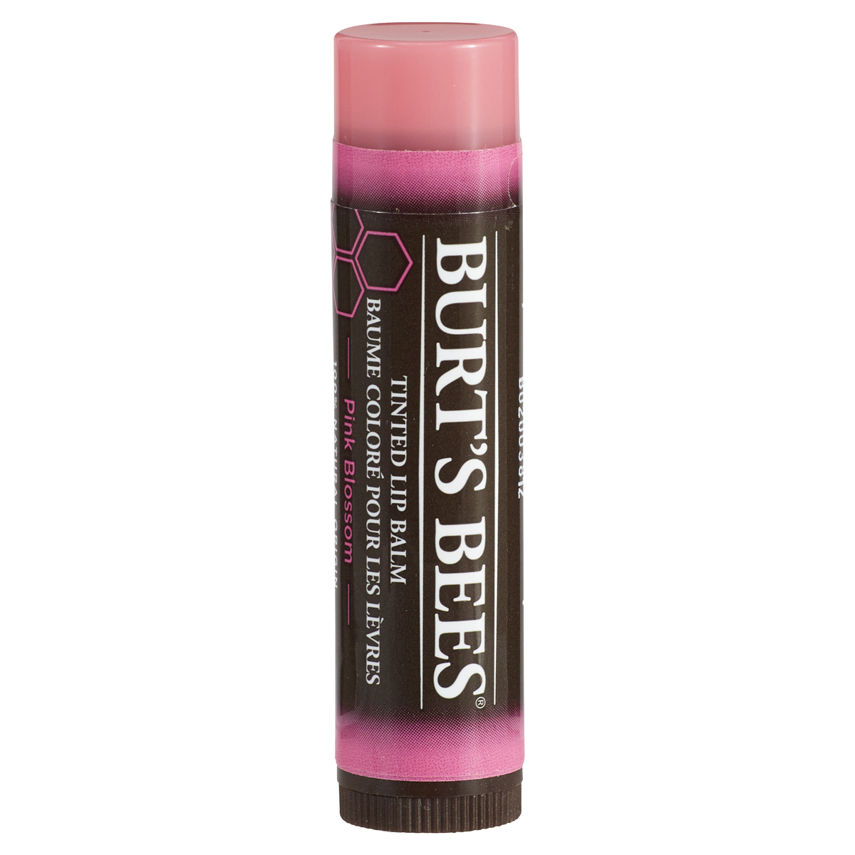 slide 1 of 5, Burt's Bees Tinted Lip Balm Pink Blossom, 0.15 oz