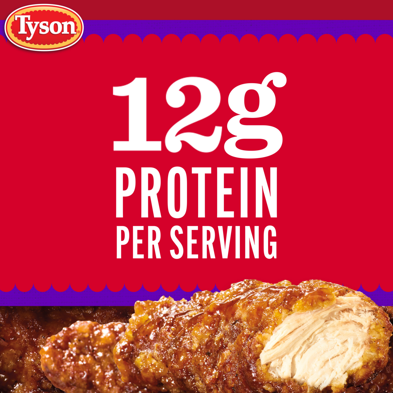 slide 7 of 8, Tyson Honey BBQ Chicken Strips, 25 oz (Frozen), 25 oz