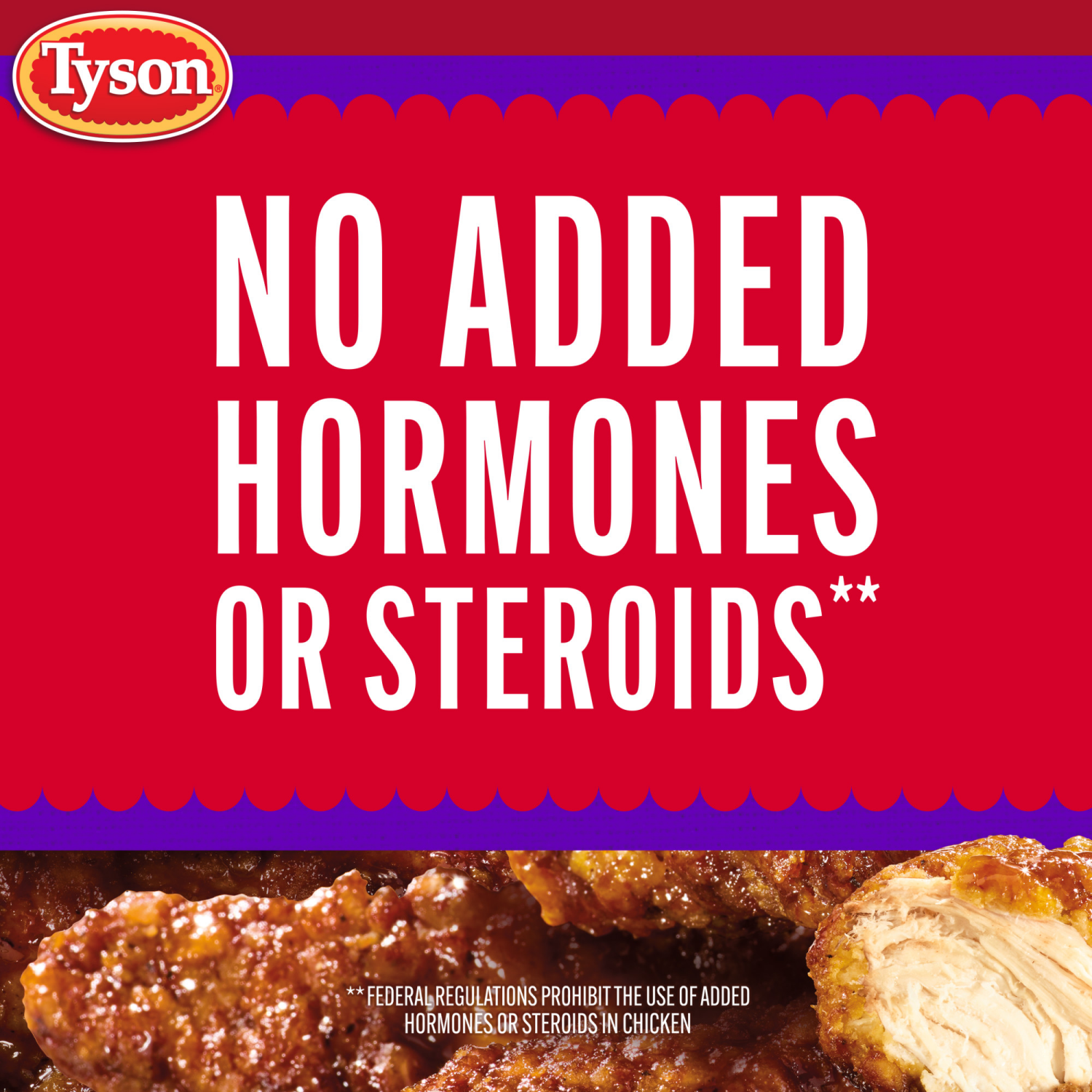 slide 8 of 8, Tyson Honey BBQ Chicken Strips, 25 oz (Frozen), 25 oz