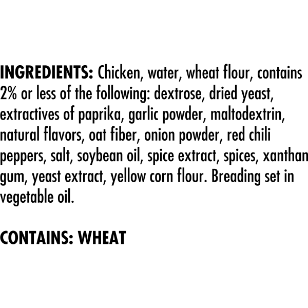 slide 12 of 13, Tyson Fully Cooked Spicy Chicken Patties, 26 oz. (Frozen), 737.09 g