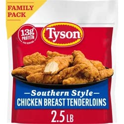 Tyson Fully Cooked Southern Style Chicken Tenders, 40 oz. (Frozen)