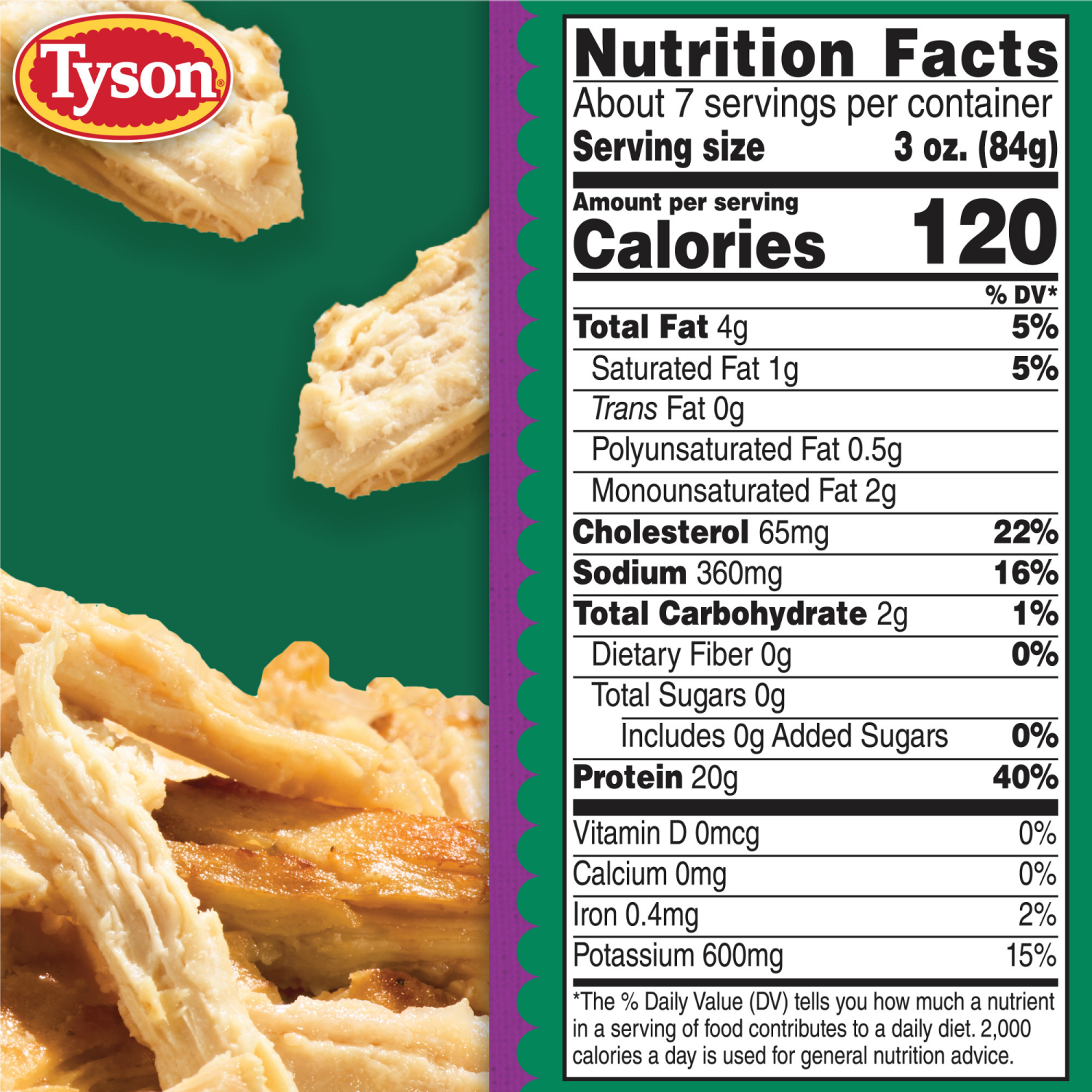 slide 5 of 8, Tyson Grilled & Ready Fully Cooked Pulled Chicken Breast, 20 oz, 20 oz