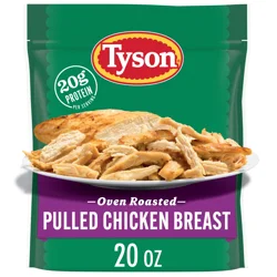 Tyson Grilled & Ready Fully Cooked Pulled Chicken Breast, 20 oz