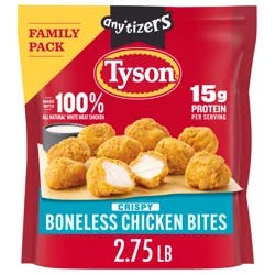 Tyson Any'tizersPopcorn Chicken, 44 oz. (Frozen)
