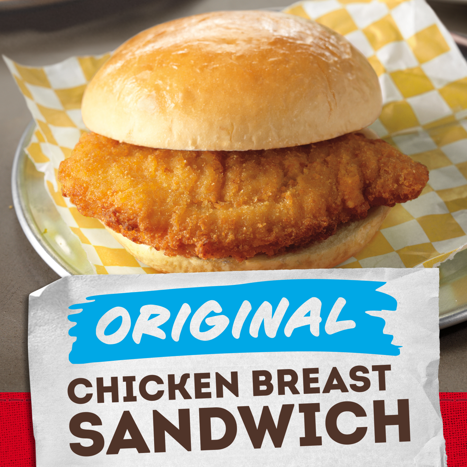 slide 8 of 8, Tyson Frozen Original Chicken Breast Sandwich, 24 oz, 4 ct, 4 ct