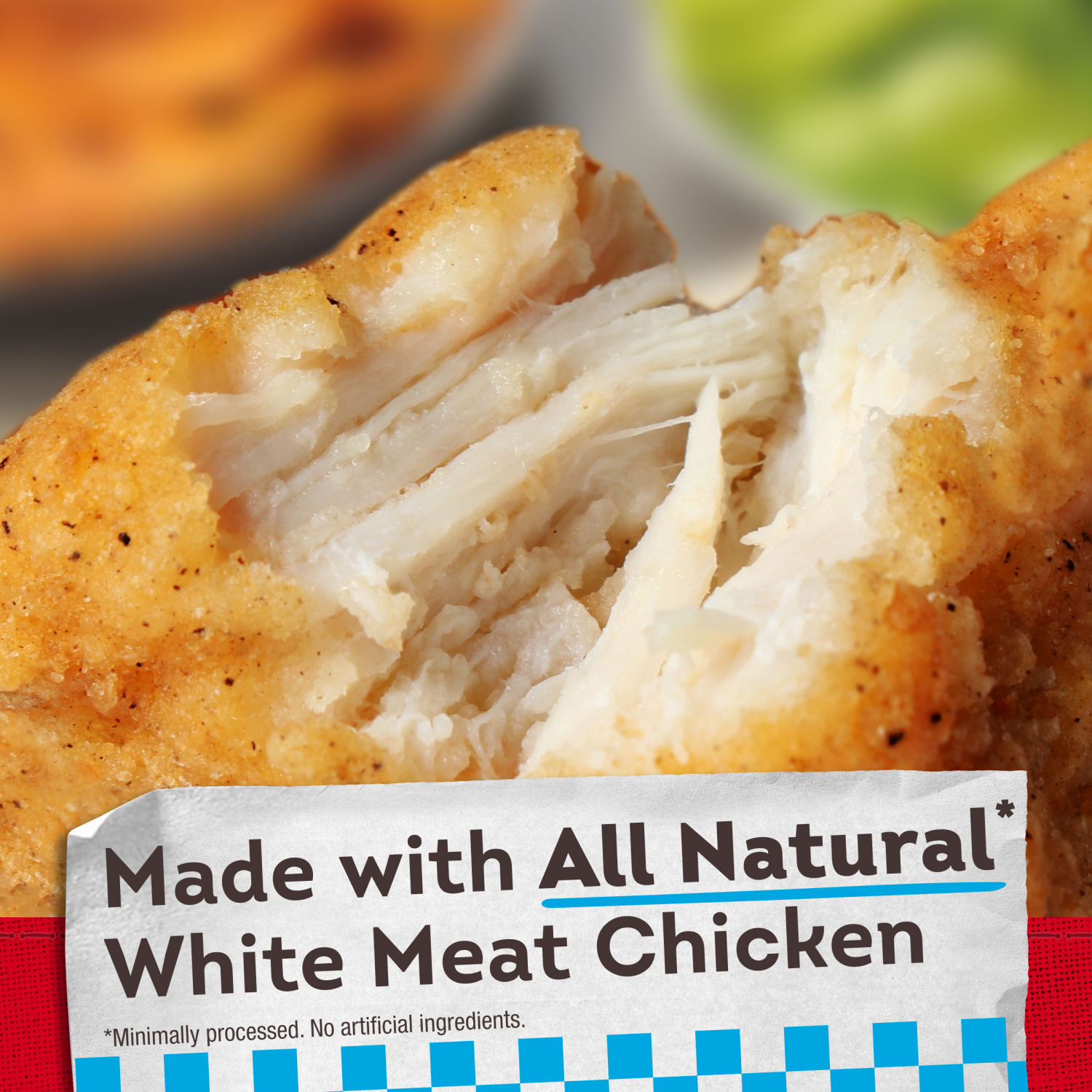 slide 6 of 8, Tyson Frozen Original Chicken Breast Sandwich, 24 oz, 4 ct, 4 ct