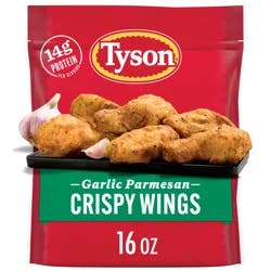 Tyson Frozen Garlic Parmesan Crispy Wings, 16 oz
