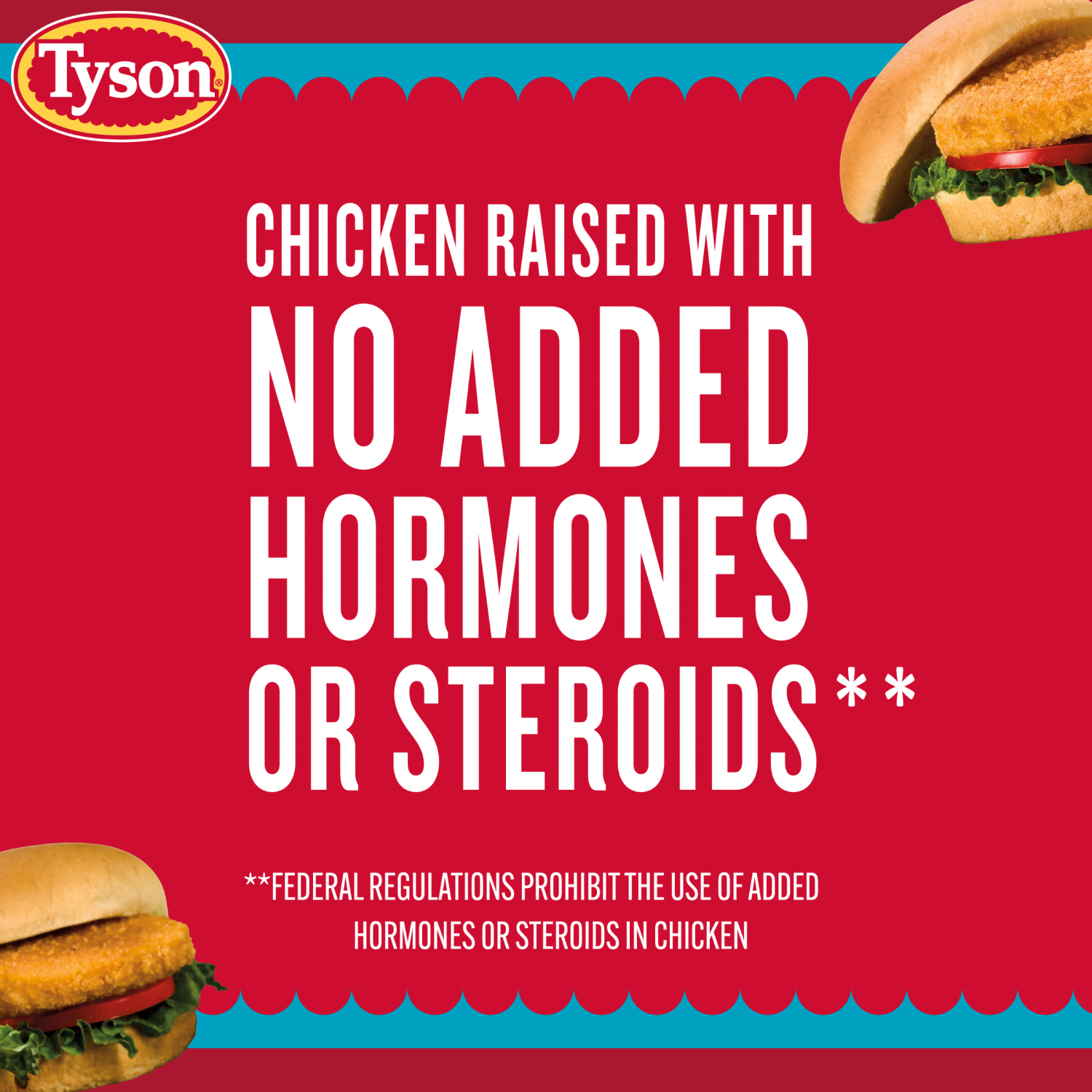 slide 6 of 8, Tyson Fully Cooked Chicken Patties, 23 oz. (Frozen), 23 oz