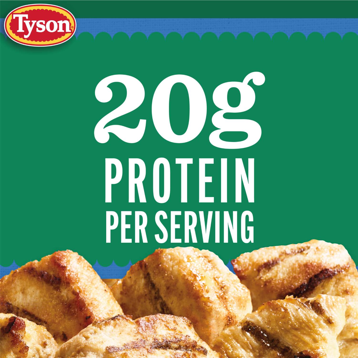 slide 7 of 8, Tyson Grilled Boneless Chicken Bites, 20 oz, 20 oz