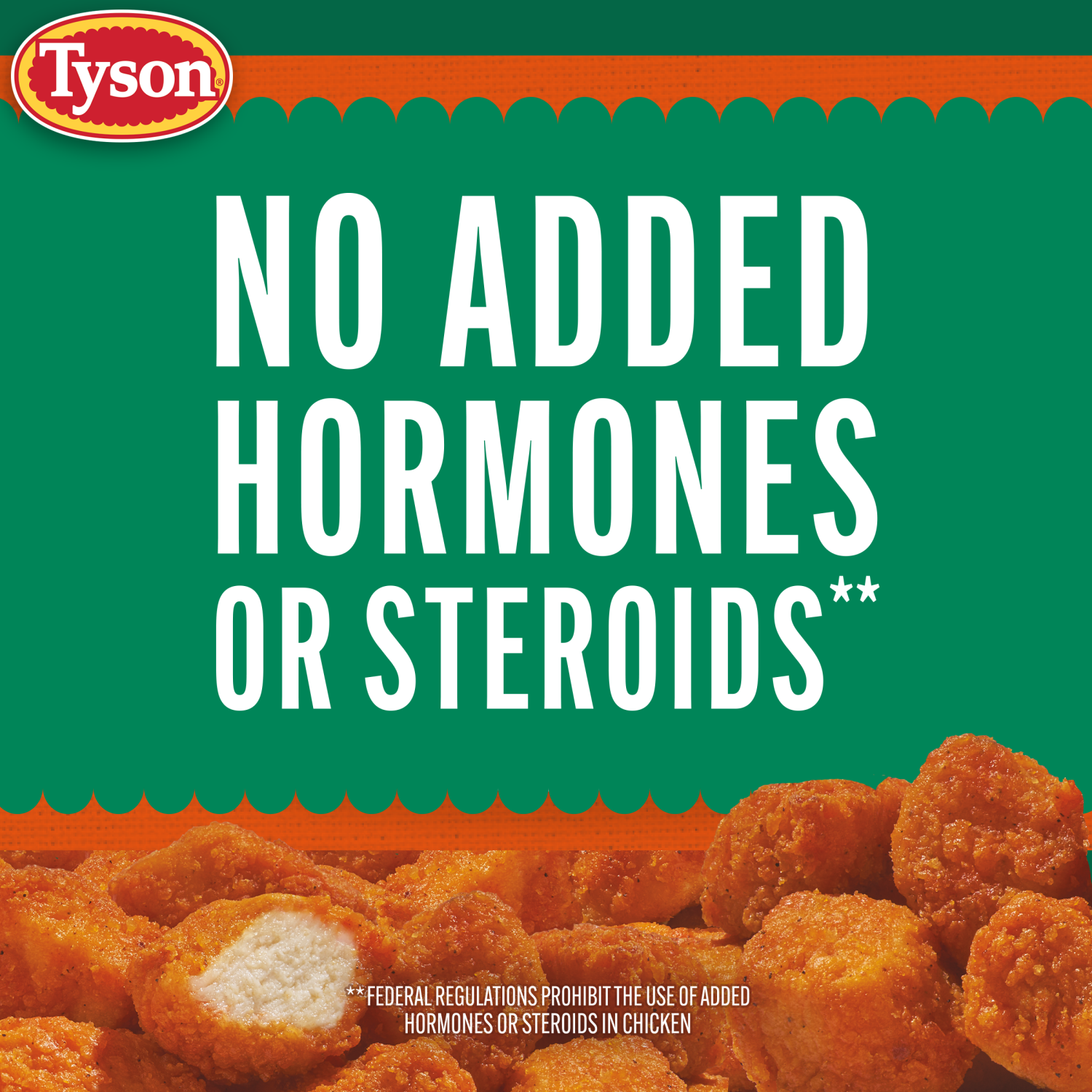 slide 2 of 8, Tyson Frozen Lightly Breaded Buffalo Style Boneless Chicken Bites, 20 oz, 20 oz