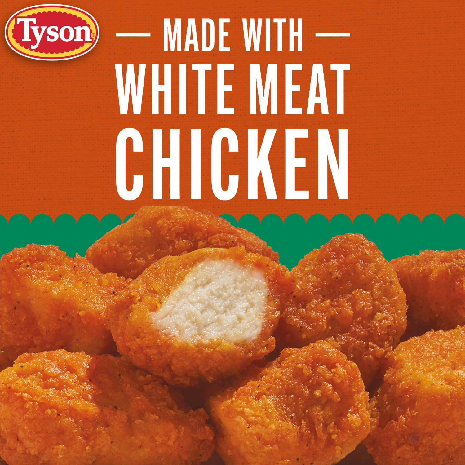 slide 4 of 8, Tyson Frozen Lightly Breaded Buffalo Style Boneless Chicken Bites, 20 oz, 20 oz