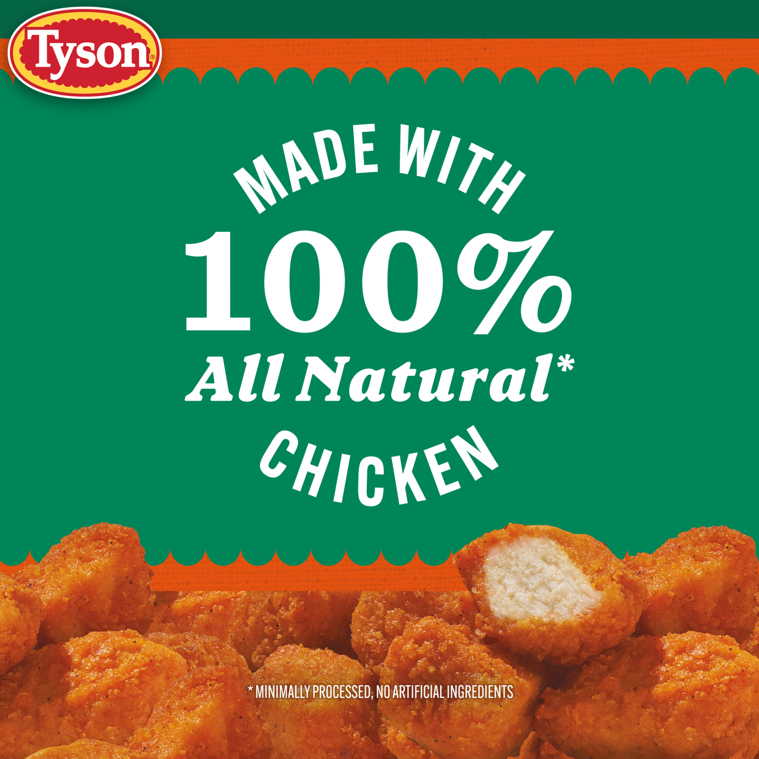 slide 8 of 8, Tyson Frozen Lightly Breaded Buffalo Style Boneless Chicken Bites, 20 oz, 20 oz