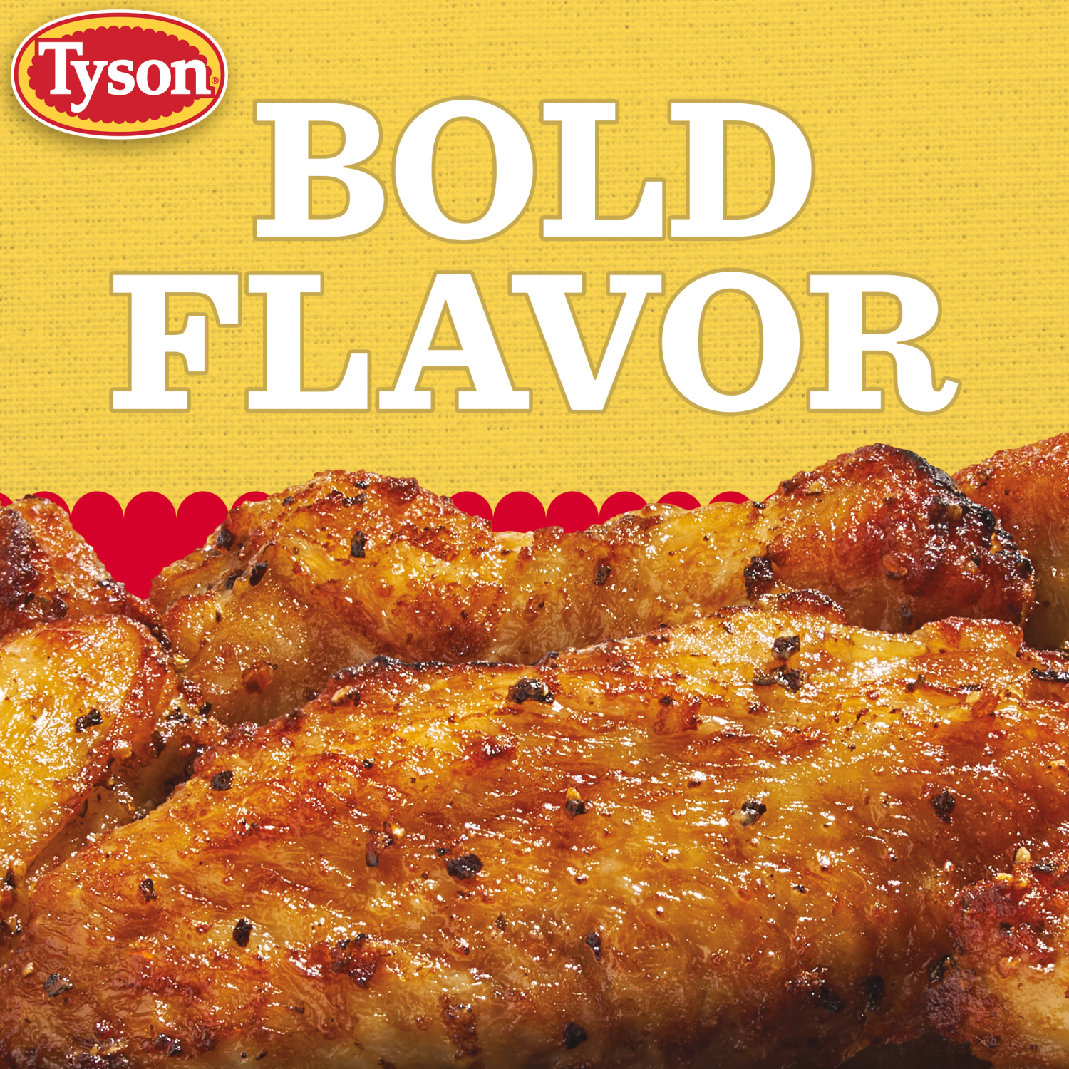 slide 5 of 7, Tyson Lemon Pepper Crispy Wings, Fully Cooked, 16 oz