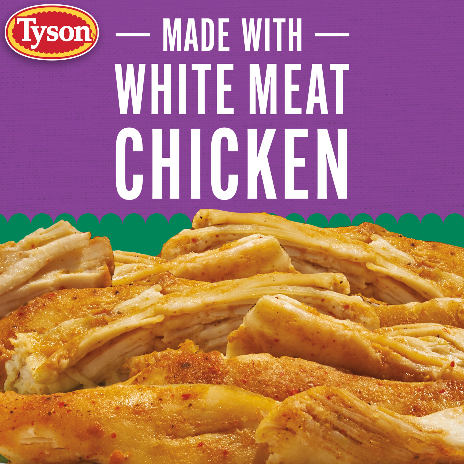 slide 4 of 8, Tyson Frozen Pollo Asado Seasoned Pulled Chicken Breast, 18 oz, 18 oz