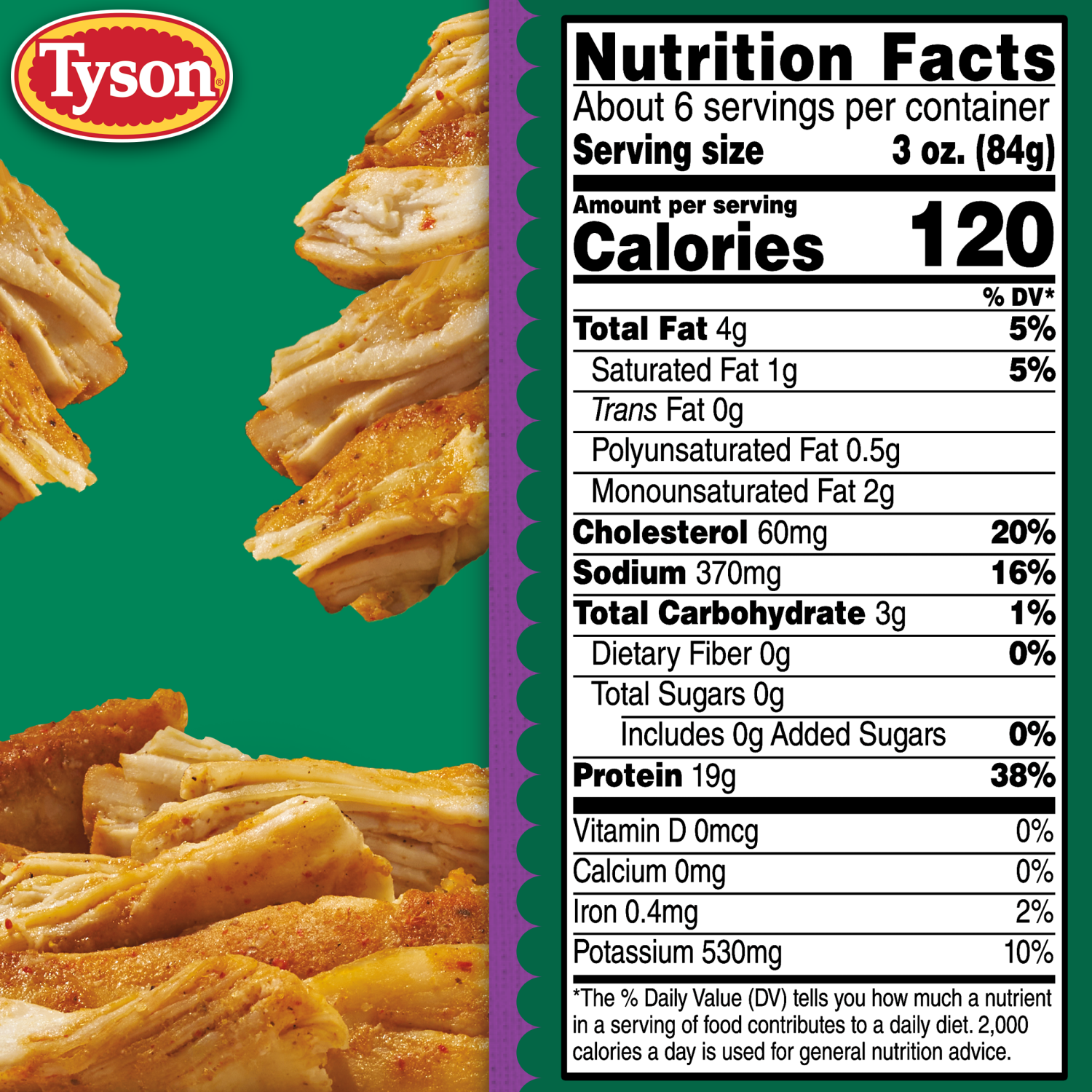 slide 6 of 8, Tyson Frozen Pollo Asado Seasoned Pulled Chicken Breast, 18 oz, 18 oz