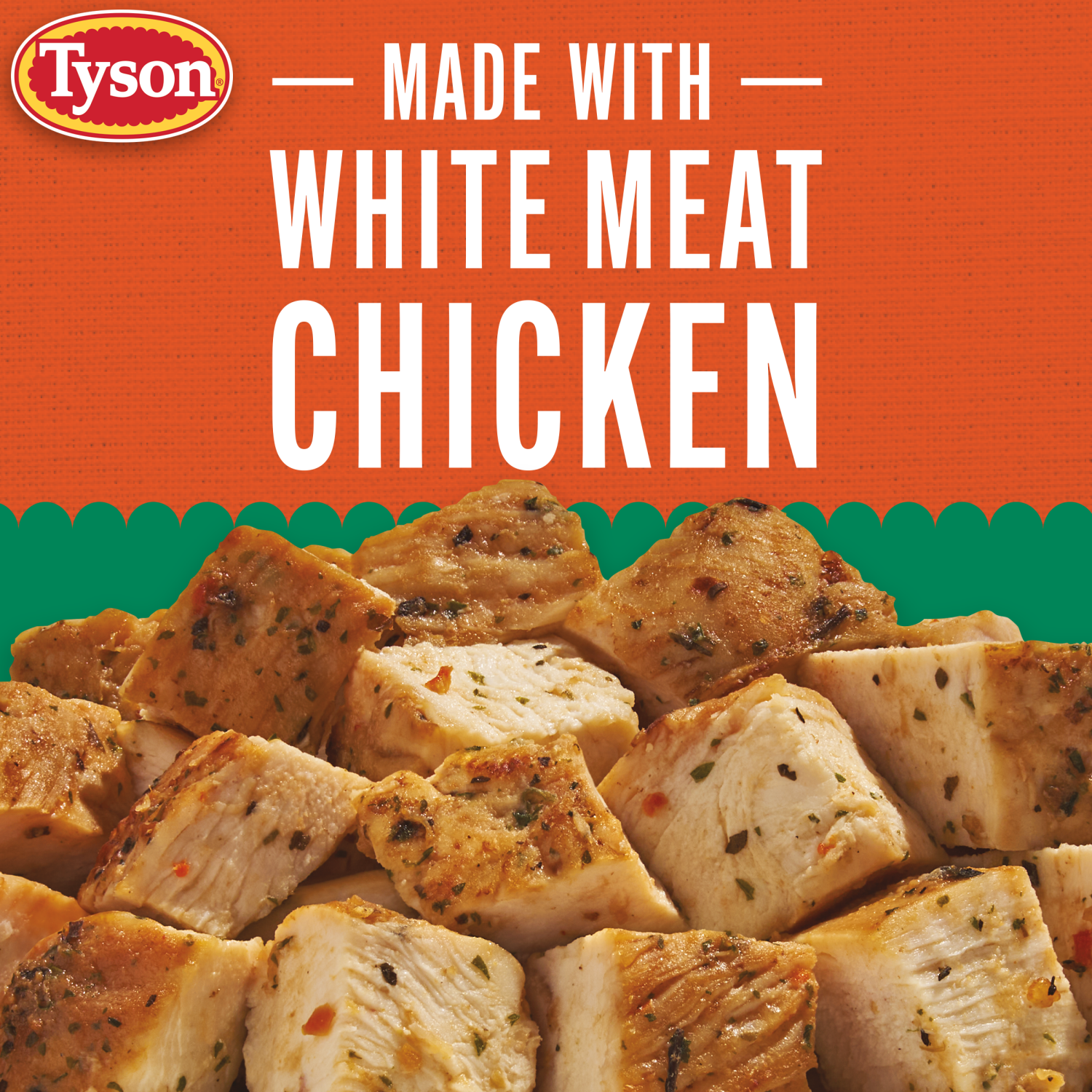 slide 5 of 7, Tyson Sundried Tomato Flavored Diced Chicken Breast, 20 oz