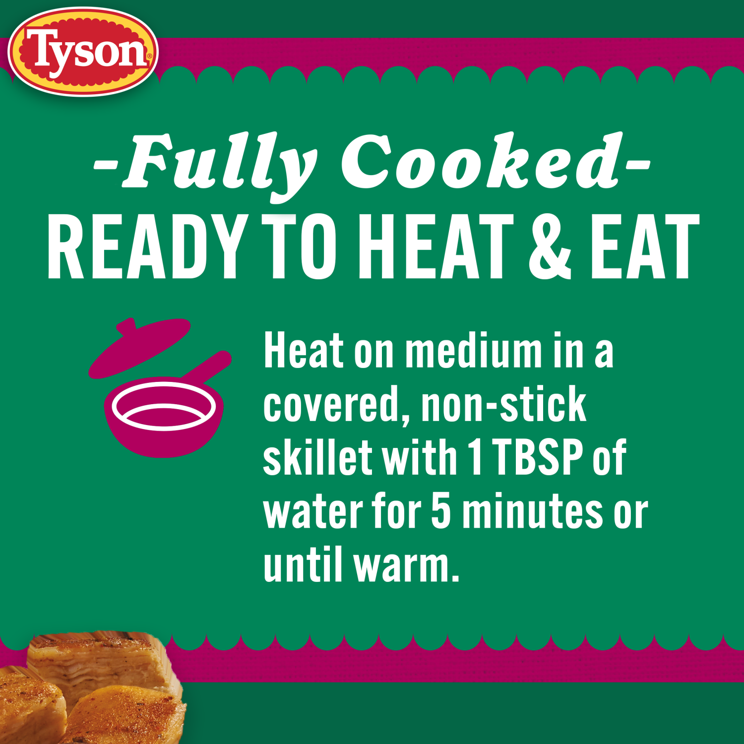 slide 3 of 7, Tyson Blackened Flavored Diced Chicken Breast, Fully Cooked, 20 oz