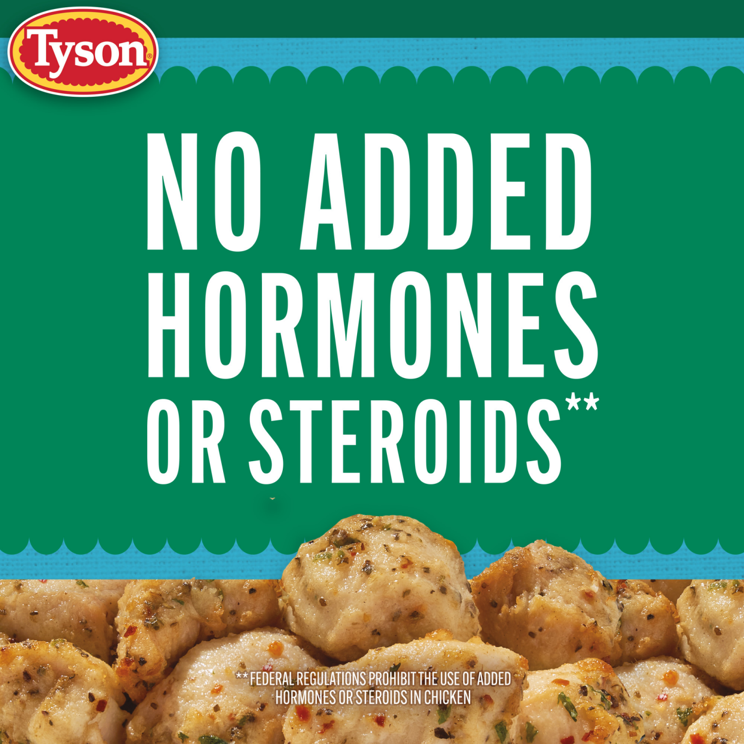 slide 8 of 8, Tyson Mediterranean Style Boneless Chicken Bites, Fully Cooked, 20 oz