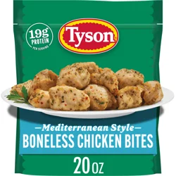 Tyson Mediterranean Style Boneless Chicken Bites, Fully Cooked