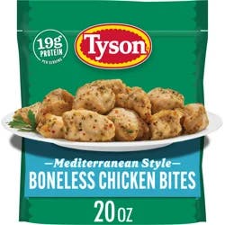 Tyson Mediterranean Style Boneless Chicken Bites, Fully Cooked