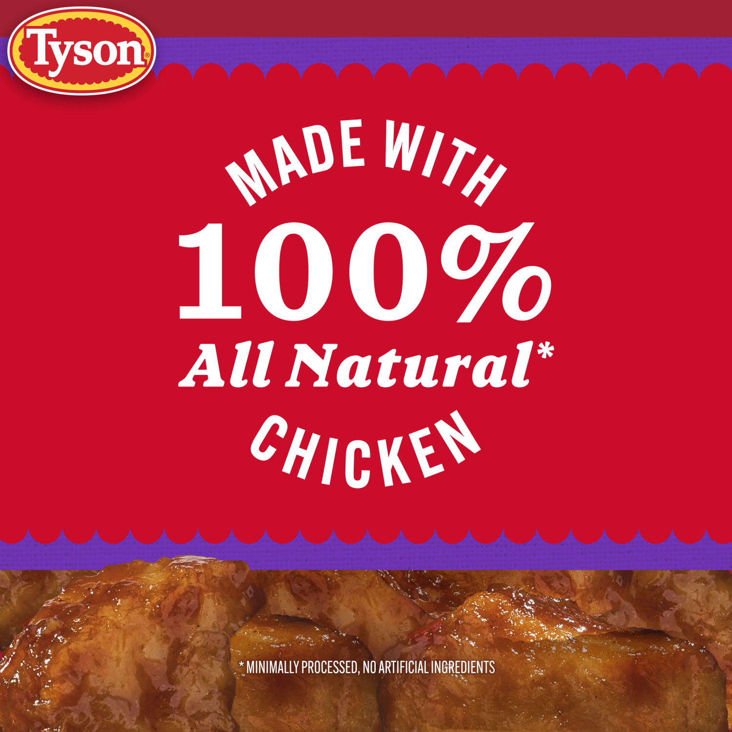 slide 2 of 7, Tyson Korean BBQ Style Boneless Chicken Bites, Fully Cooked, 20 oz