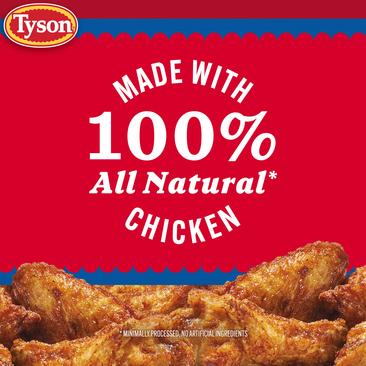 slide 7 of 8, Tyson Smoked Crispy Wings, Fully Cooked, 20 oz