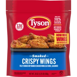 Tyson Smoked Crispy Wings, Fully Cooked