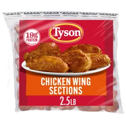Tyson Chicken Wing Sections, 2.5 Lb. (Frozen)