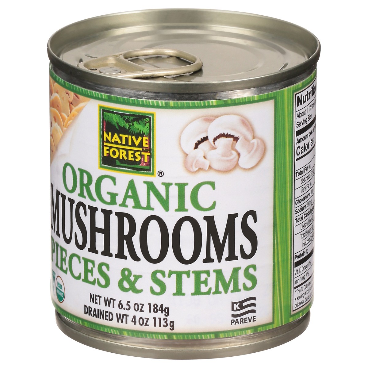 slide 4 of 12, Native Forest Organic Mushrooms Pieces & Stems, 4 oz