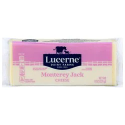 Lucerne Cheese Monterey Jack - 8 Oz