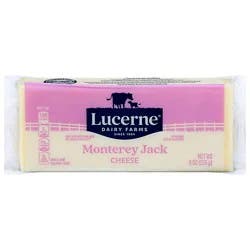 Lucerne Cheese Monterey Jack - 8 Oz
