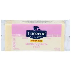 Lucerne Cheese Natural Monterey Jack - 32 Oz
