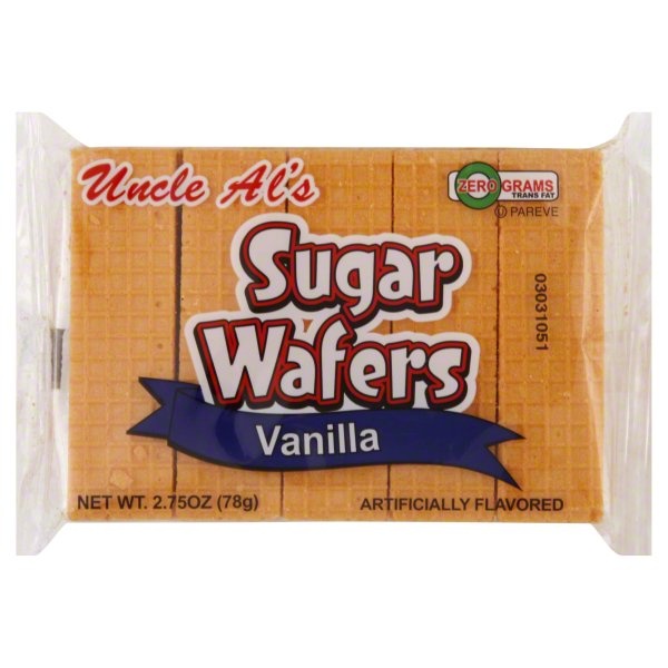 slide 1 of 1, Uncle Al's Sugar Wafers Vanilla, 2.75 oz