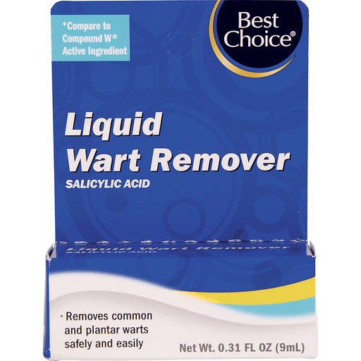 slide 1 of 1, Best Choice Liquid Wart Remover, 0.31 fl oz