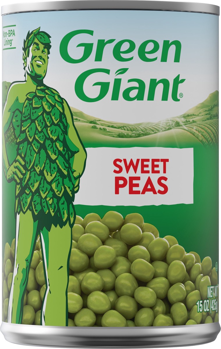 slide 3 of 9, Green Giant Sweet Peas, 15 oz