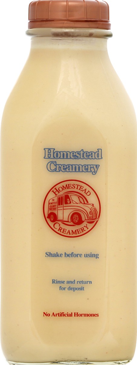 slide 6 of 9, Homestead Creamery Egg Nog 1 qt, 1 qt