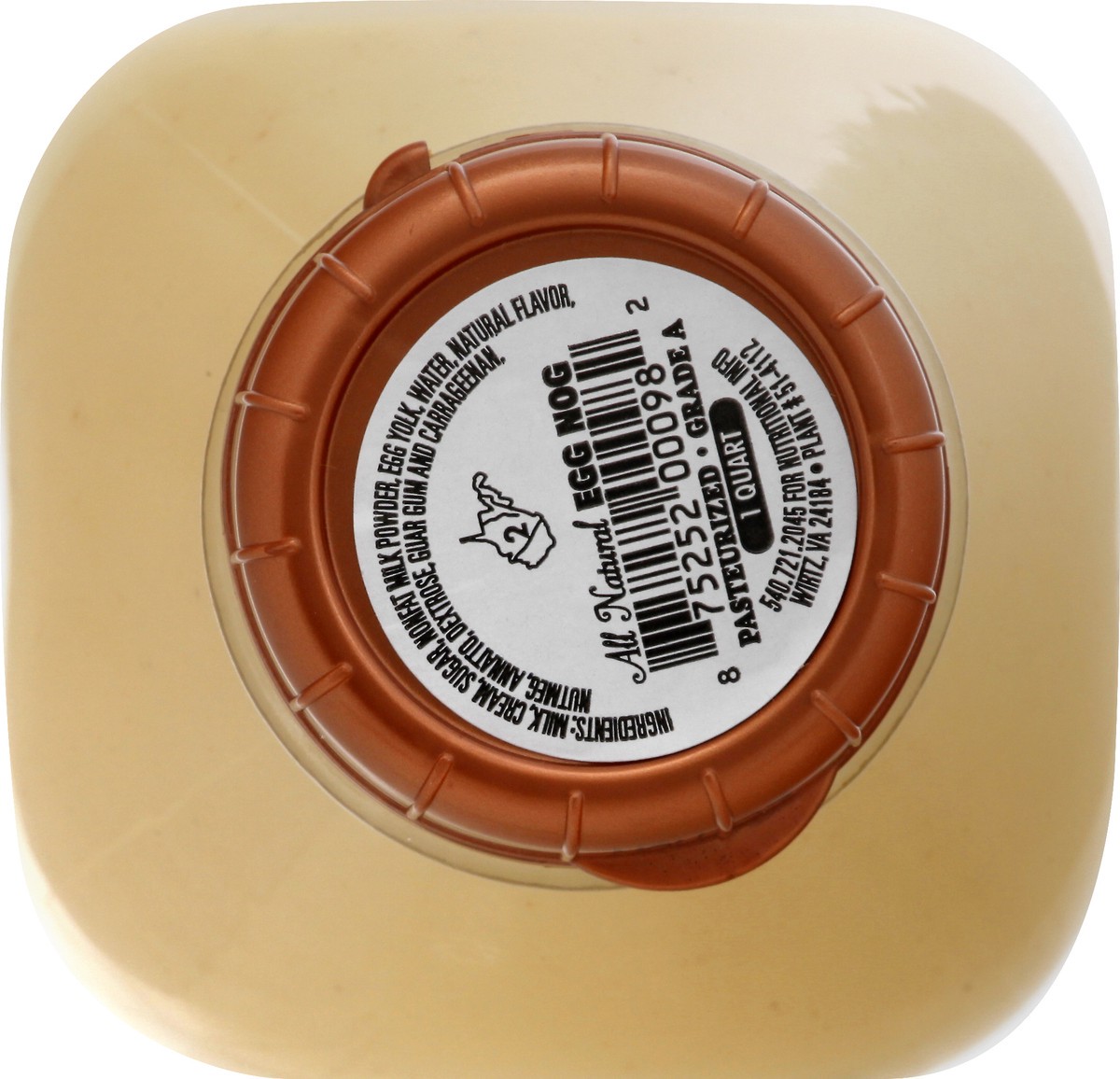 slide 4 of 9, Homestead Creamery Egg Nog 1 qt, 1 qt