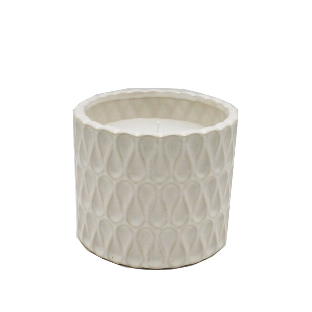 slide 1 of 1, HD Designs Ceramic Filled Candle, 4.25 in