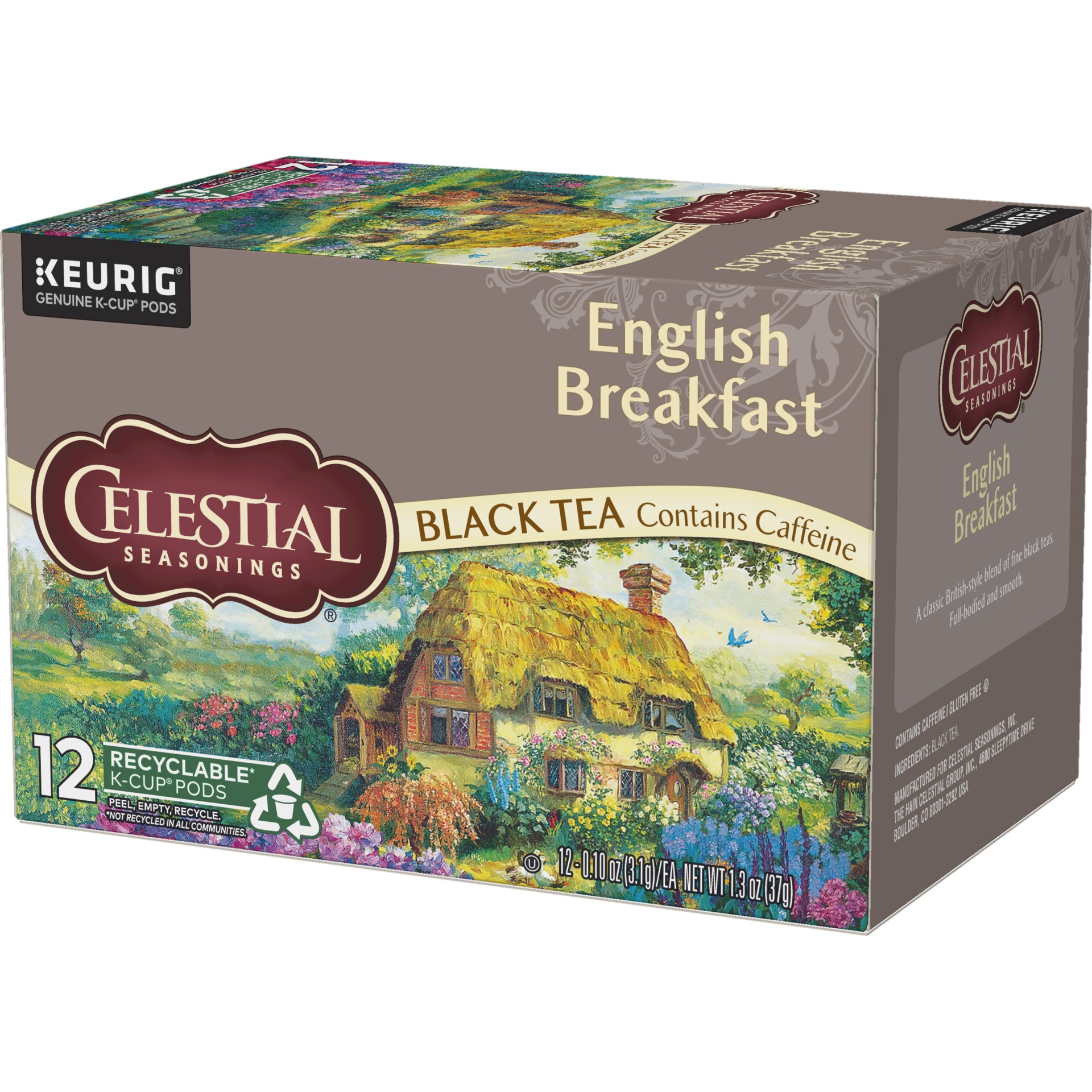 Celestial Seasonings English Breakfast Black Tea K Cups 12 ct Shipt